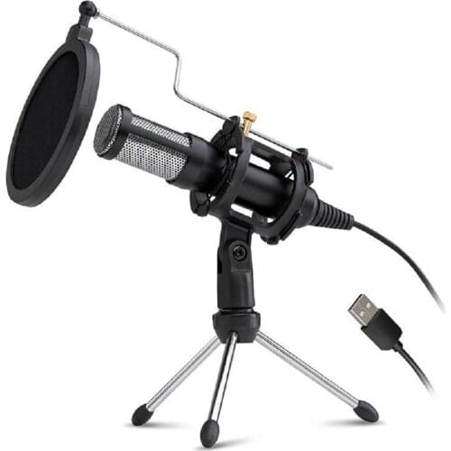 PROFESSIONAL Condenser Microphone with Mic Scissor Stand Kit