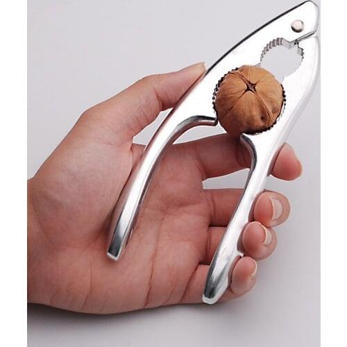 Nutcracker Pine nuts crab tongs Clip, Aluminum alloy Multifunctional Nut Crackers Nut Opener Walnut Kitchen Tool Cutter Gadget