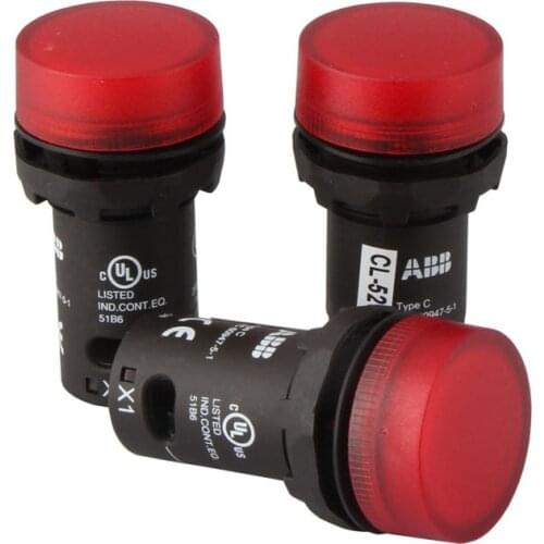 ABB Power signal lamp for power distribution box CL-523 CL-502 AC220V AC/DC24V 110V LED Yellow green red