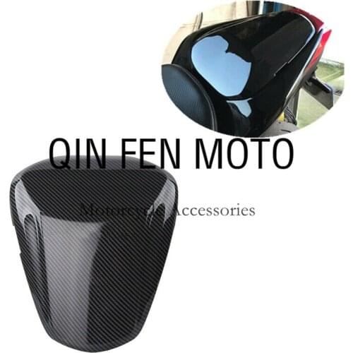Carbon fiber paint Rear Seat Cover Cowl Fairing Fit For GSX-S1000F GSXS1000F 2015-2018