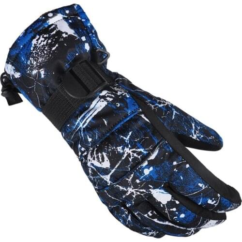 Winter Skiing Gloves Adult Windproof And Waterproof Men And Women Outdoor Winter Riding Cold Cycling Warm Equipment
