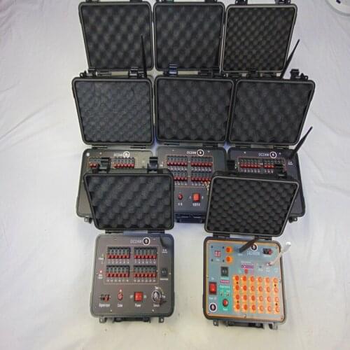 168 Cues Remote Radio fire electric wire Display fireworks switch copper wire wedding equipment-wireless switch