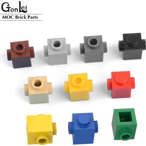 50Pcs/lot Plates Special 47905 Brick Special 1x1 with Studs on 2 Sides MOC Building Blocks Bricks DIY Toys Parts Gifts
