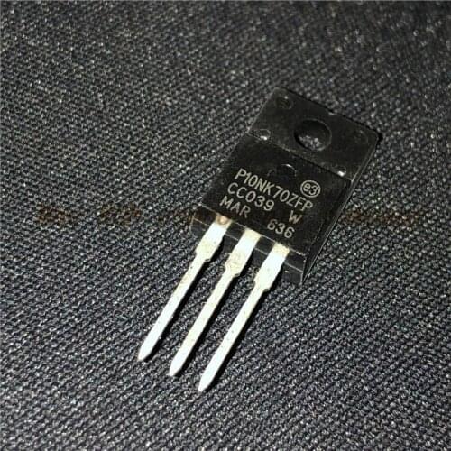 5PCS/LOT STP10NK70ZFP TO220F P10NK70ZFP N-channel field effect TO-220F new original In Stock