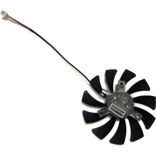 85MM 0.57A 2Pin Alternative GPU VGA Cooler Single Fan For Powercolor Dataland R7 360 2G V2 Graphic Card Cooling As Replacement