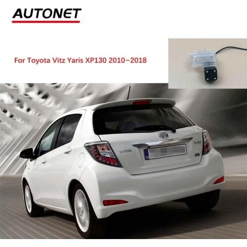 Autonet CVBS Rearview camera For Toyota Vitz Yaris XP130 2010~2018 AHD Night view rear/license plate camera
