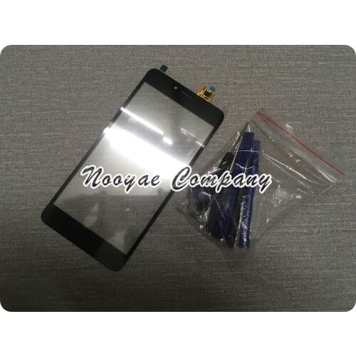Black Sensor For BQ BQS 5594 BQ-5594 Strike Power Max Touch Screen Digitizer Glass Panel Replacement + tracking