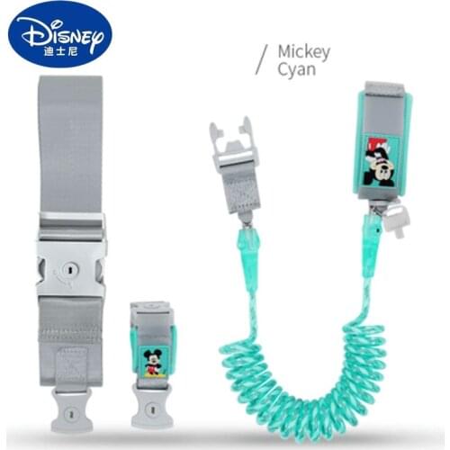 Disney Mickey Minnie child anti-lost belt traction rope child anti-lost safety bracelet slip baby artifact baby anti-lost rope