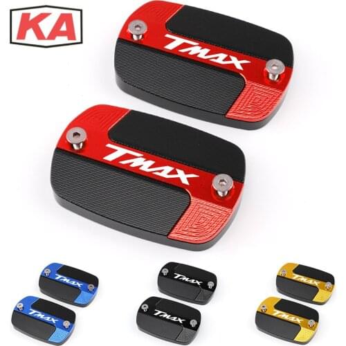 For YAMAHA TMax 530 T-Max 500 TMAX 500 SX DX 560 TECH MAX TMAX CNC Red Motorcycle Brake Fluid Fuel Reservoir Oil Tank Cap Cover