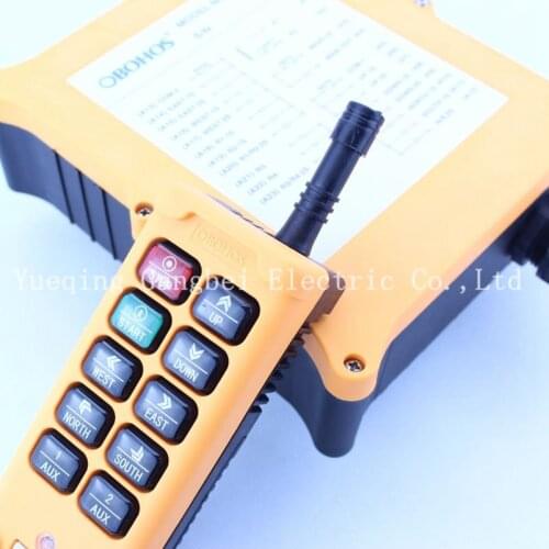 HS-10D8 Double speed Hoist crane remote control wireless radio Uting remote control 380VAC 220VAC 36VAC 12VDC-24VDC