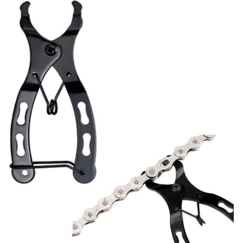 1PC Bicycle Chains Disassembly Tool Black Alloy Iron Open Close Bike Chain Magic Buckle Repair Removal Tool Master Link Plier
