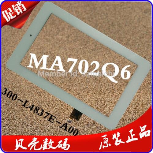 MA702Q6 300-L4837E-A00 inch High quality touch screen glass digitizer 190*120mm for pc Onda V703