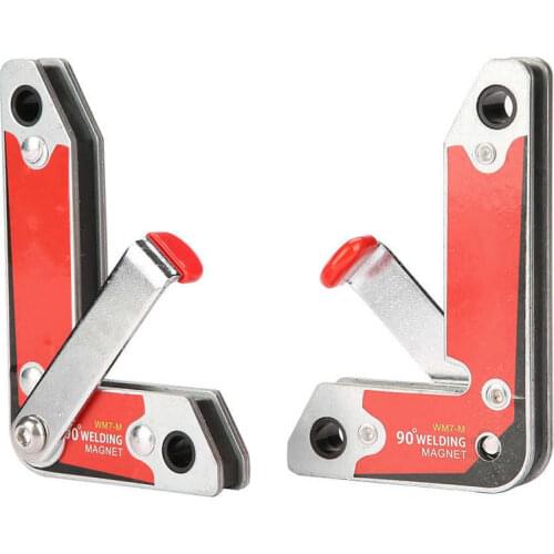 2pcs WM7-M 30°60°90° Magnet Welding Clamp Magnetic Fixer +Handle 11*7cm
