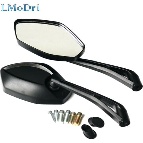 LMoDri Motorcycle Rearview Mirror Motorbike Rear View Mirrors Universal Motocross ATV Motor Dirt Bike Pit Back Side Mirror