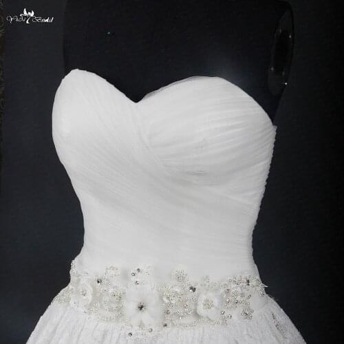 RSS3 Customized Flower Belts For Wedding Dresses