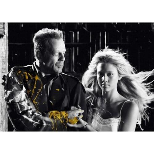 SIN CITY MOVIE Art print Silk poster Home Wall Decor