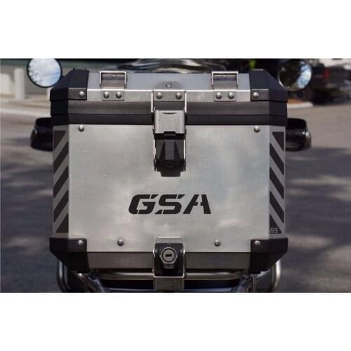 GSA Adventure Motorcycle Reflective Decal Kit "GSA" for Touratech Top Case