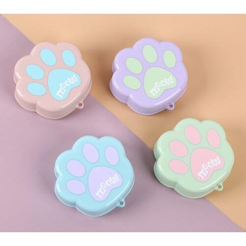 Creative Drawing Cat Claw Telescopic Cup Folding Coffee Cup Cups Outdoor Sport Water Cup Travel Accessories Direct Shipping