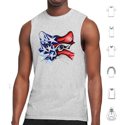 Kp Unique American Katycats tank tops vest sleeveless Witness Eye Pink Swish Power Bon Appetit Kiss