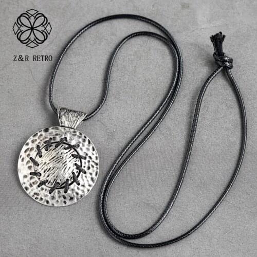 Vintage Jewellery Chokers Women Necklace Round Necklaces&Pendants Fashion Rope Chain Accessories Best Friend Pendants Suspension