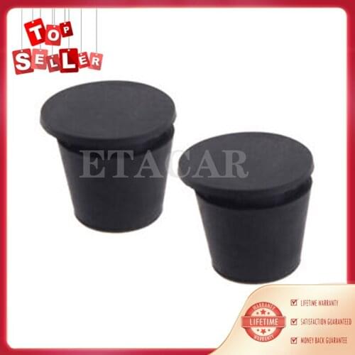 1PC/2PCS Black Car Hood Cushion Bump Stop Rubber 74175-SJA-000 Fit For Honda Accord Civic City CRV RL RDX