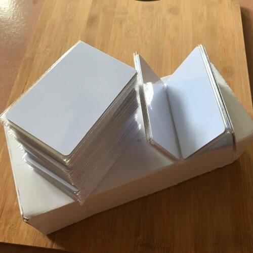 1000pcs/Lot 125Khz Smart Card EM4100/TK4100 RFID Proximity Card 0.8mm , Free Shipping DHL