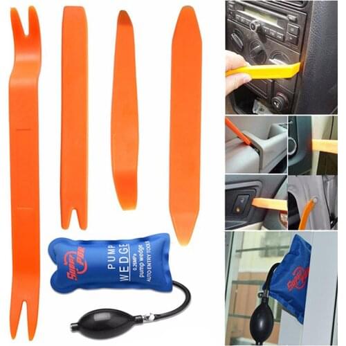 13Pcs/Set Universal Essential Car Auto Trim Removal Tool Kit with Air Wedge