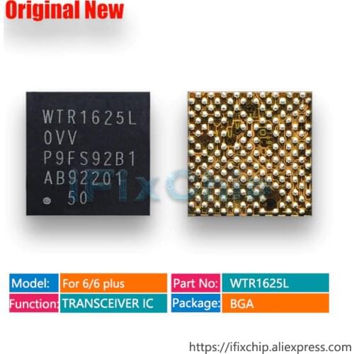 2pcs/lot WTR1625L OVV for iphone 6/6 plus/6p IF chip IC U_WTR_RF WTR TRANSCEIVER WTR1625