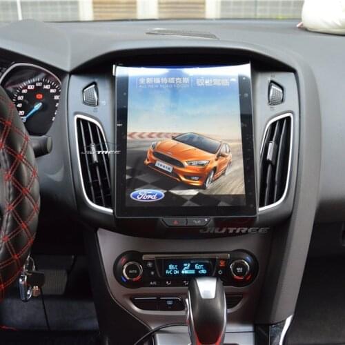 2 din Tesla Style Android Car GPS Navigation for ford focus 2012-2018 Stereo Head Unit Multimedia Player AutoRadio Vertical scre
