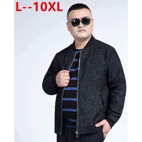 Plus 10XL 8XL 6XL 5XL New Mens Bomber Zipper Jacket Male Casual Streetwear Hip Hop Slim Fit Pilot Coat Men Clothing Plus Size