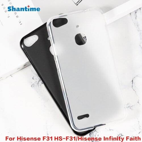 For Hisense F31 HS-F31 Gel Pudding Silicone Phone Protective Back Shell For Hisense Infinity Faith Soft TPU Case
