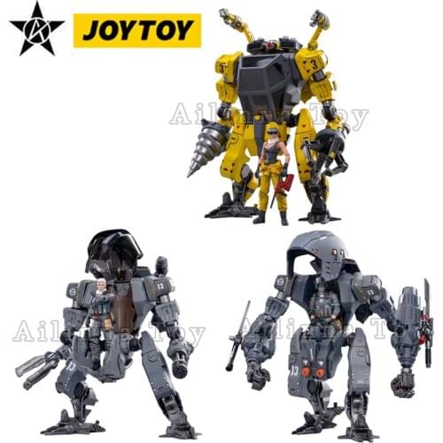 JOYTOY 1/18 Action Figure Mecha NOS 01 Snark NOS 02 Firehammer NOS 03 Anime Collection Model Toy For Gift Free Shipping