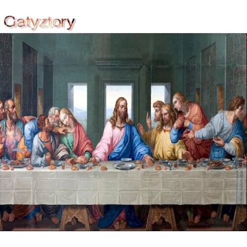 GATYZTORY Supper DIY Painting By Numbers Wall Art Canvas Painting Picture Paint By Numbers Coloring By Numbers Home Decors