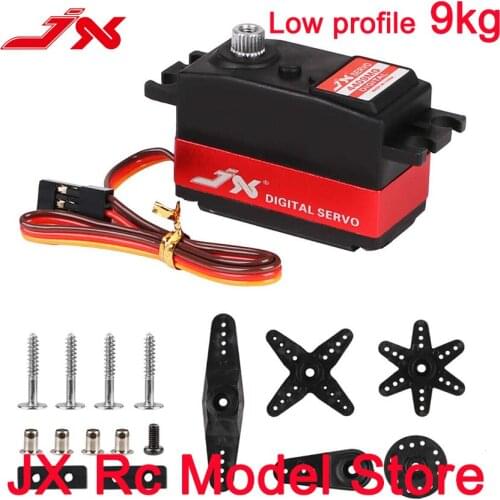 JX PDI-4409MG 9KG High Speed LOW PROFILE Short Digital Standard Servo for 1/8 1/10 RC Drift Car Yokomo HPI 3racing SAKURA D4 CS