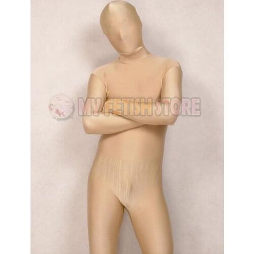 JXY932)Quality Full Body Spandex Shiny Tights Unisex Original Bodysuit Fetish Zentai Suits Halloween Party Costume