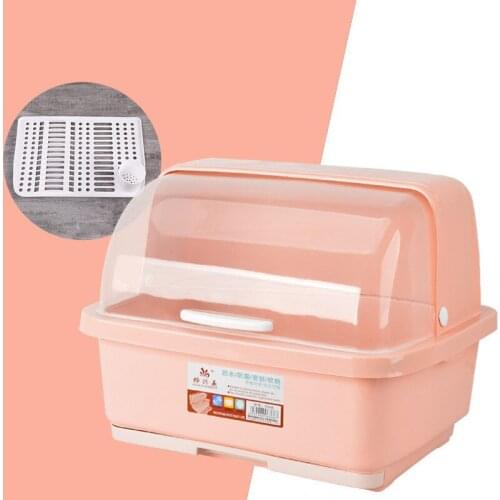 Kitchen Tableware Storage Box Dishes Multifunctional Plastic Extra Large Supplies Drain Rack Bowl Rack Filter Rack Storage