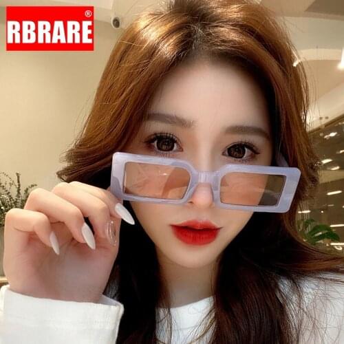 RBRARE Small Square Sunglasses Women Luxury Brand Designer Sunglasses Women 2021 Fashion Sun Glasses Women Gafas De Sol Mujer