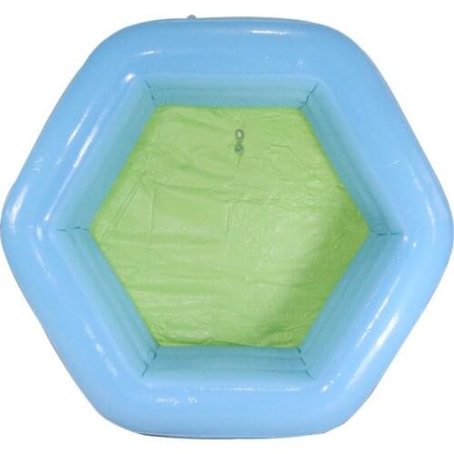 Inflatable Ocean Ball Bath Tub Wanna Vasca Da Bagno Infants Young Kids Warm Thick Large Hexagonal Family Swimming Pool