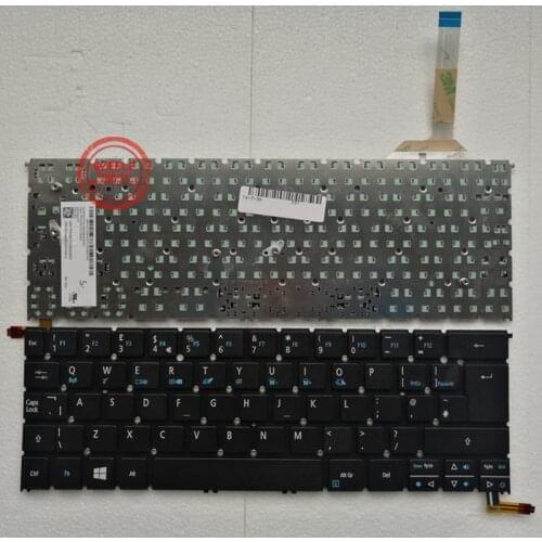 New English Laptop Keyboard for ACER S3-392 S3-392G R13 R7-371 R7-371T R7-372 with Backlit AEZS8R00020 NK.I1213.024
