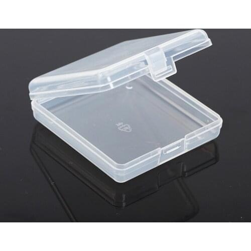 Rectangular Plastic Small Item Storage Box Pills Jewelry Nail Art Tool Parts Storage Case Office Organizer Container