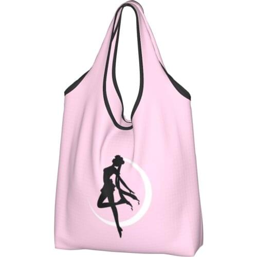 Pink Sailor Princess (10) Canvas Bag Woman Cheap Bag Japanese Anime Chibi Ins tote Bag
