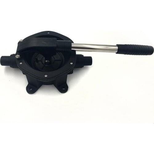 Manual Diaphragm Hand Bilge Waste Water Transfer Pump 15 GPM for Kayaks, Canoes and Boats
