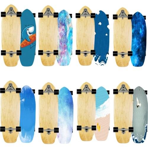Land Surfboard Skateboard Beginner CX7 Bridge Men Women Skis Training Surf Skate Board Fish Board Long Board Skateboard