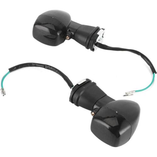 Motorcycle Turn Indicator Motorcycle Turn Indicator Signal Yellow Light Black Lens Fit for Kawasaki ZX600 ZX‑6R