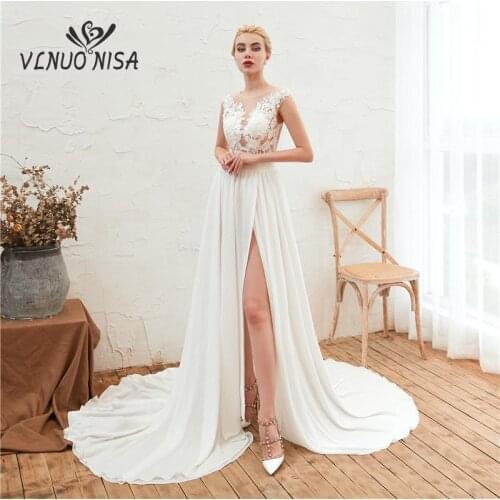 VLNUO NISA Chiffon Wedding Dresses