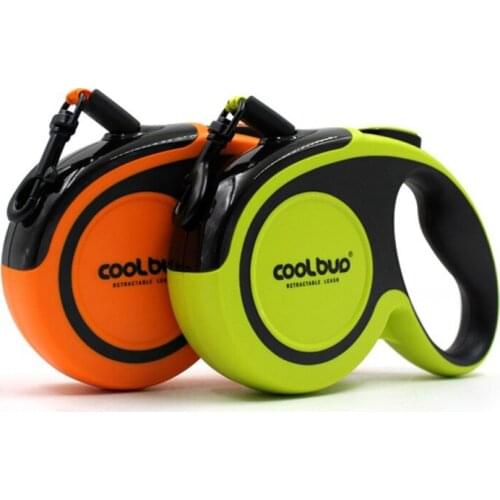 5M Retractable Dog Leash Automatic Flexible Cat Lead Extending Puppy Walking Running Lead Traction Rope For Dogs