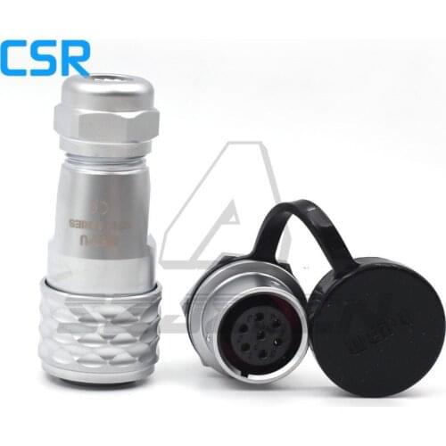 WEIPU SF16 series, 7pin Waterproof Aviation Plug SF16 Type IP68 Connector Socket Male Female 6pin