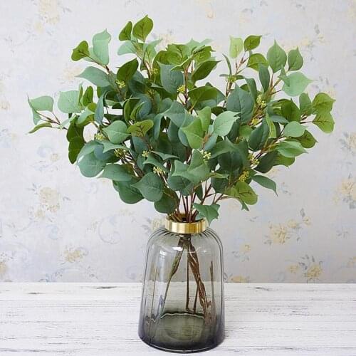 1Pc Artificial Bodhi Leaf Plant Home Garden Stage Flower Arrangement DIY Decor Artificial Plant for decorating wedding party