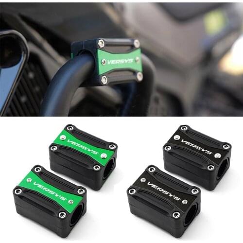 2021 NEW Motorcycle Engine Guard Bumper Protection Decorative Block Crash Bar For Kawasaki Versys 650 1000 X300 2008 - 2019 2020