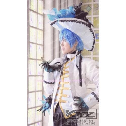 Anime Cartoon DMMD Seragaki Aoba Cosplay Costume Victoria Style Suit Halloween Outfit For Adult New